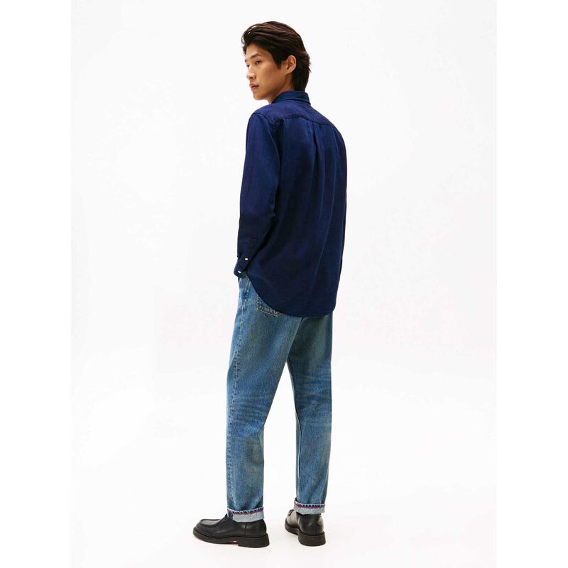 Tommy Hilfiger Indigo Flannel Shirt image number 1